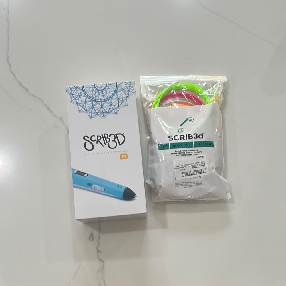 SCRIB3D P1 3D Printing Pen with colors